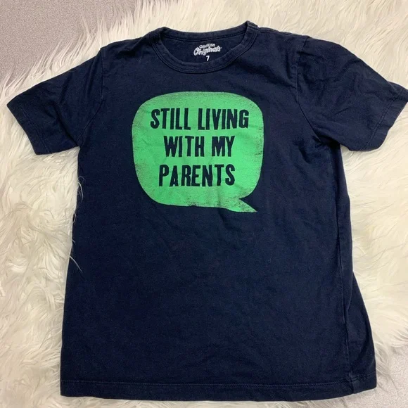 🌿 {OshKosh} “Still Living With My Parents” Tee 7 - Picture 2 of 6